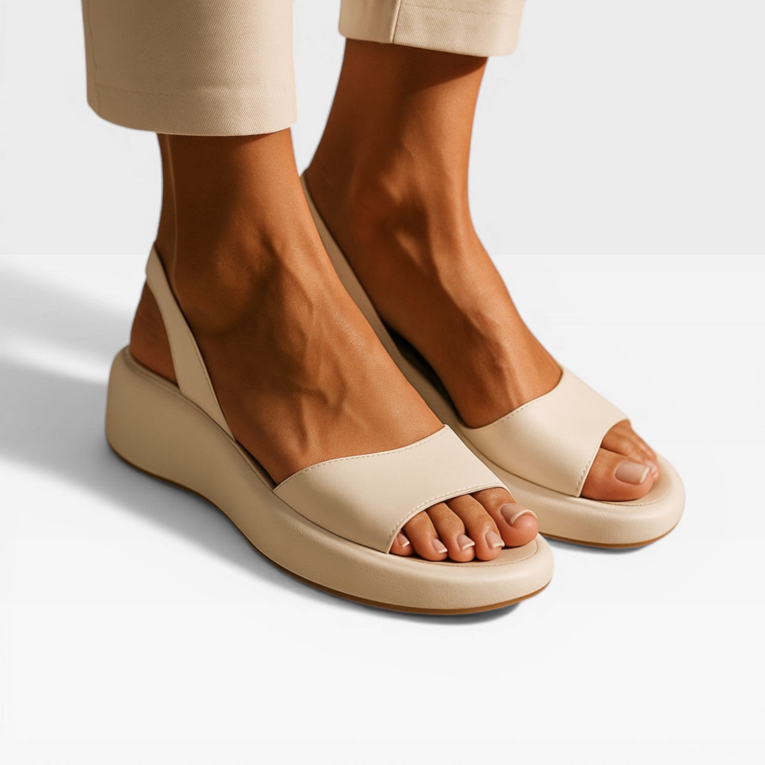 Women’s Dressy Wedge Sandals – Open Toe Style