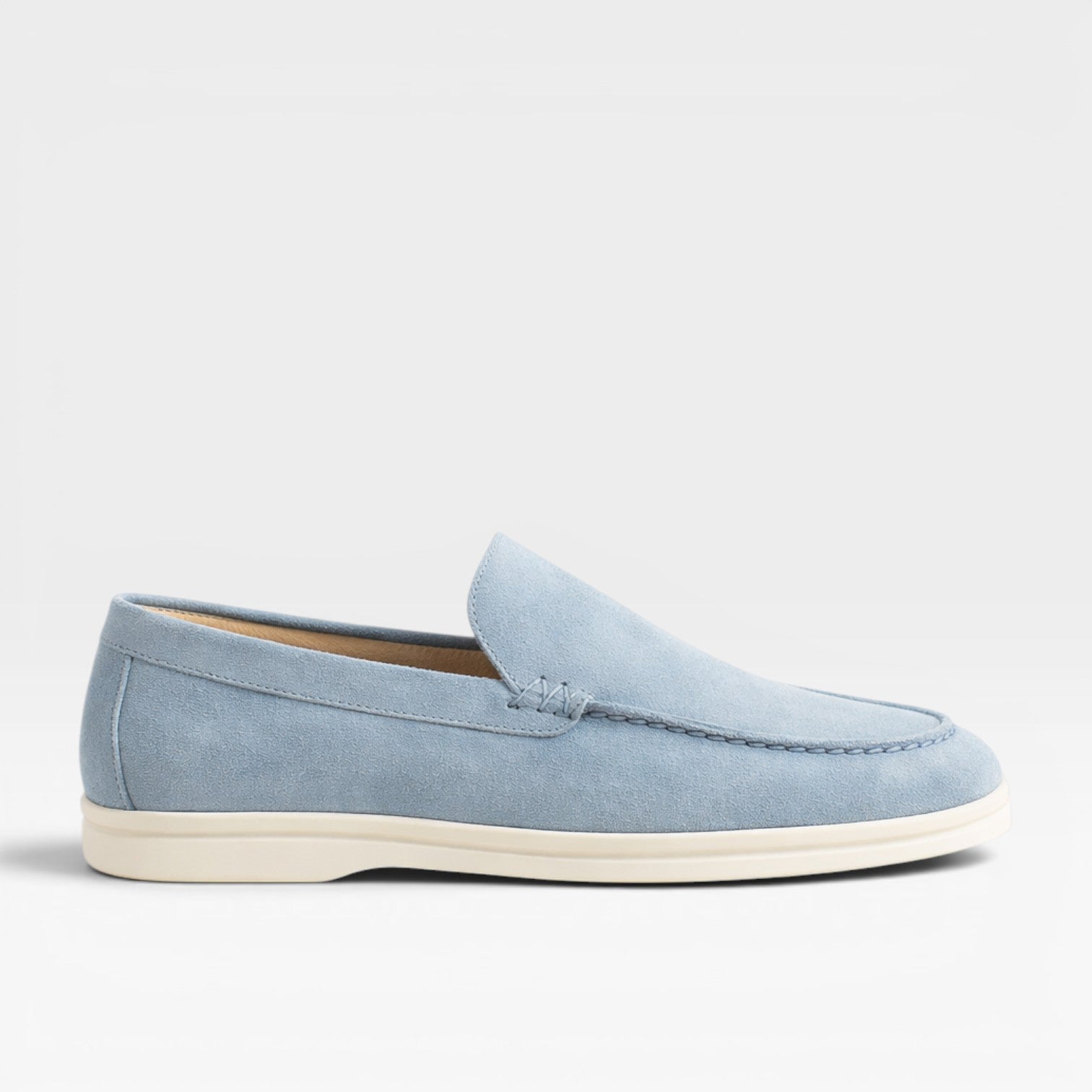 Men’s Classic Suede Loafers – Comfortable Slip-On Fit