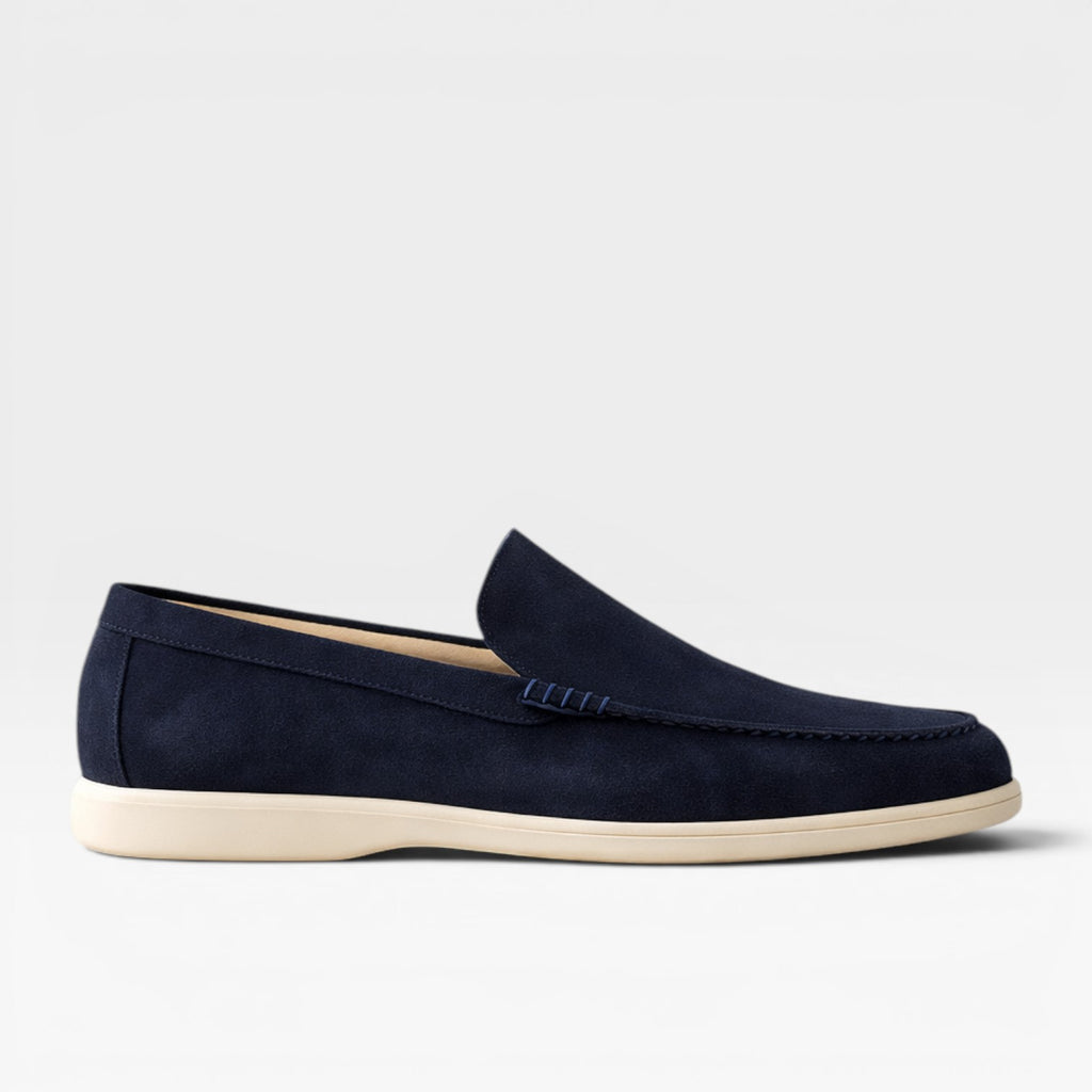 Men’s Classic Suede Loafers – Comfortable Slip-On Fit
