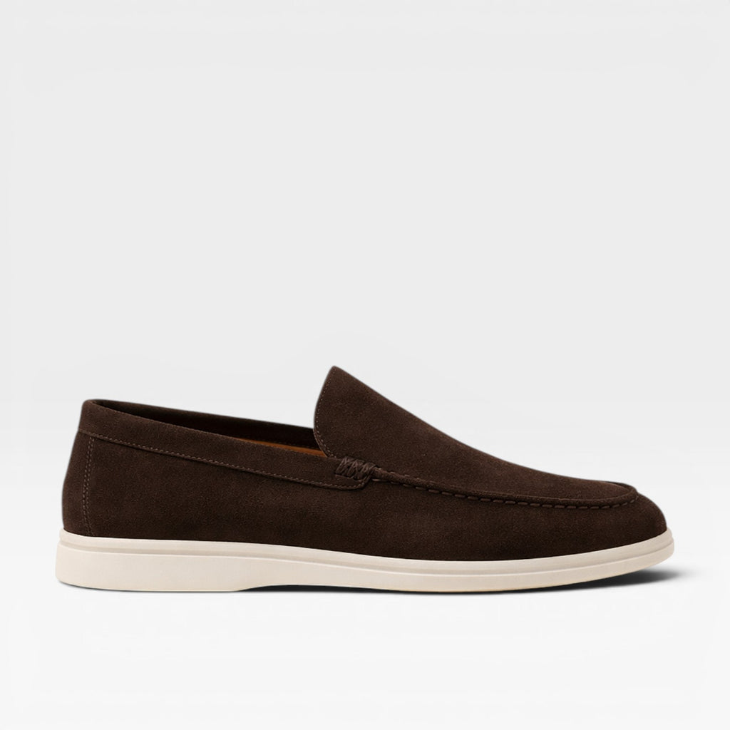 Men’s Classic Suede Loafers – Comfortable Slip-On Fit