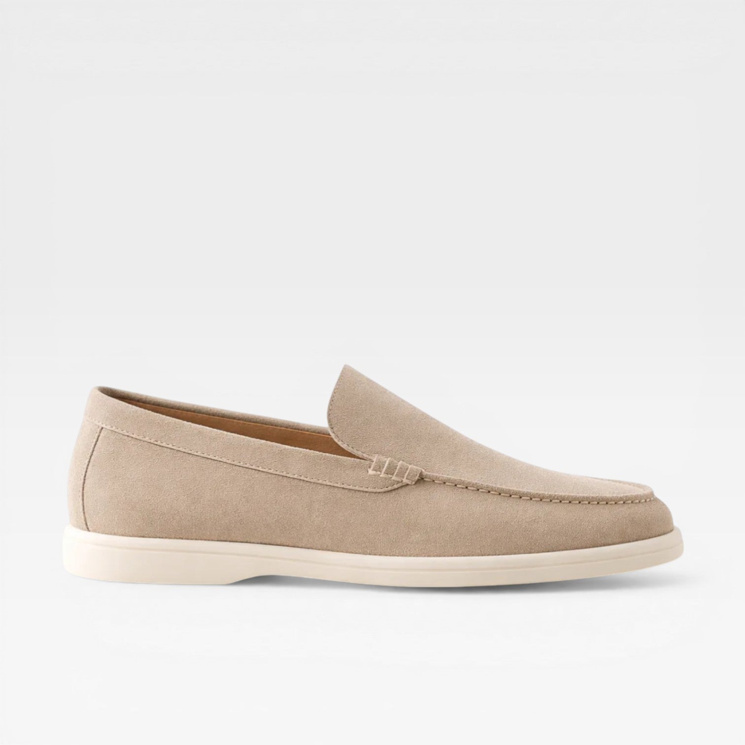 Men’s Classic Suede Loafers – Comfortable Slip-On Fit