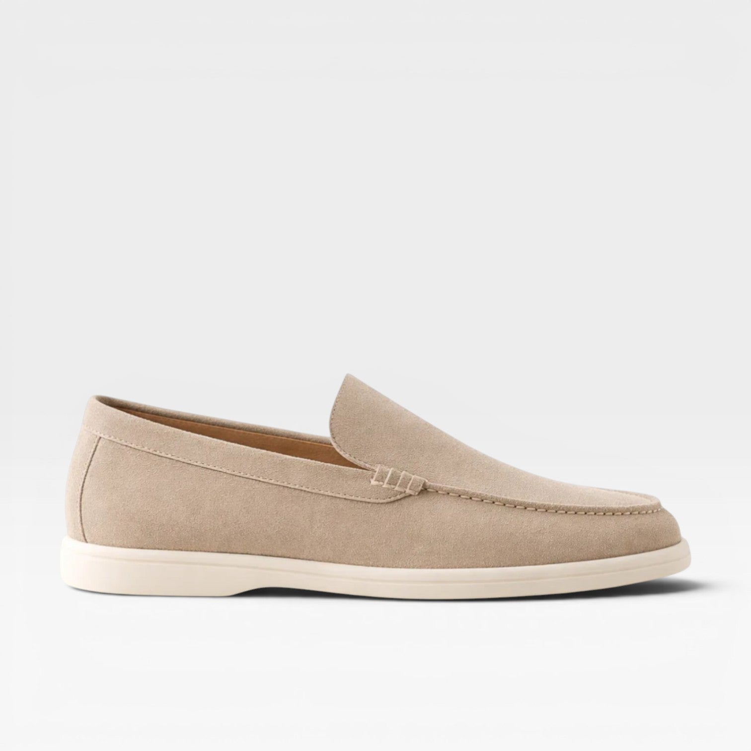 Men’s Classic Suede Loafers – Comfortable Slip-On Fit