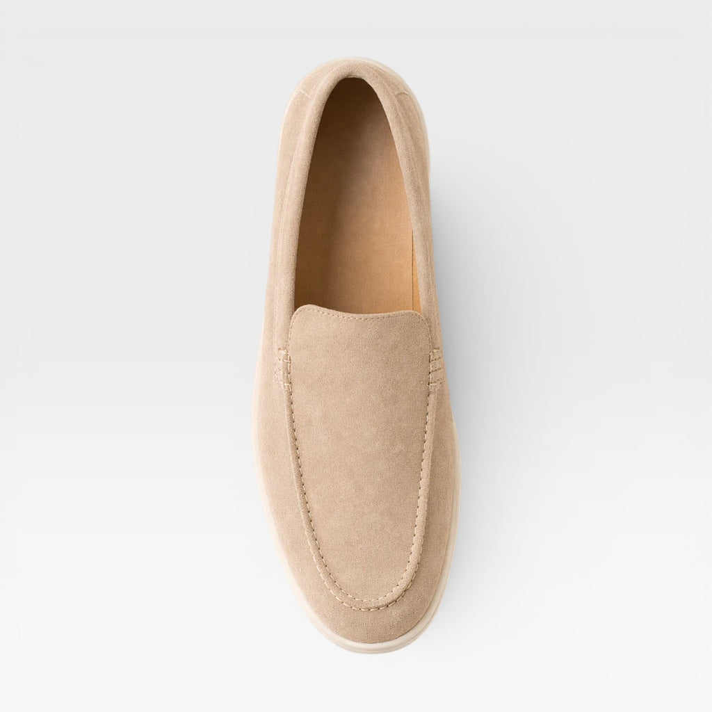Men’s Classic Suede Loafers – Comfortable Slip-On Fit
