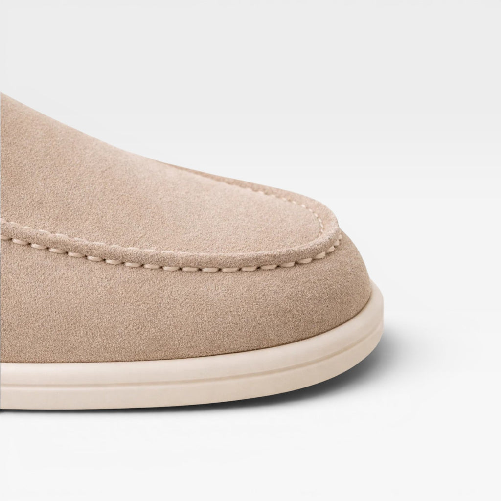 Men’s Classic Suede Loafers – Comfortable Slip-On Fit