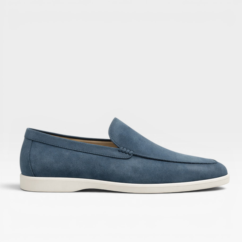 Men’s Classic Suede Loafers – Comfortable Slip-On Fit