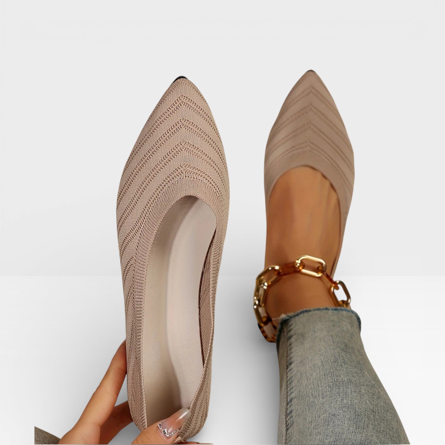 Women’s Comfortable Pointed Toe Ballet Flats