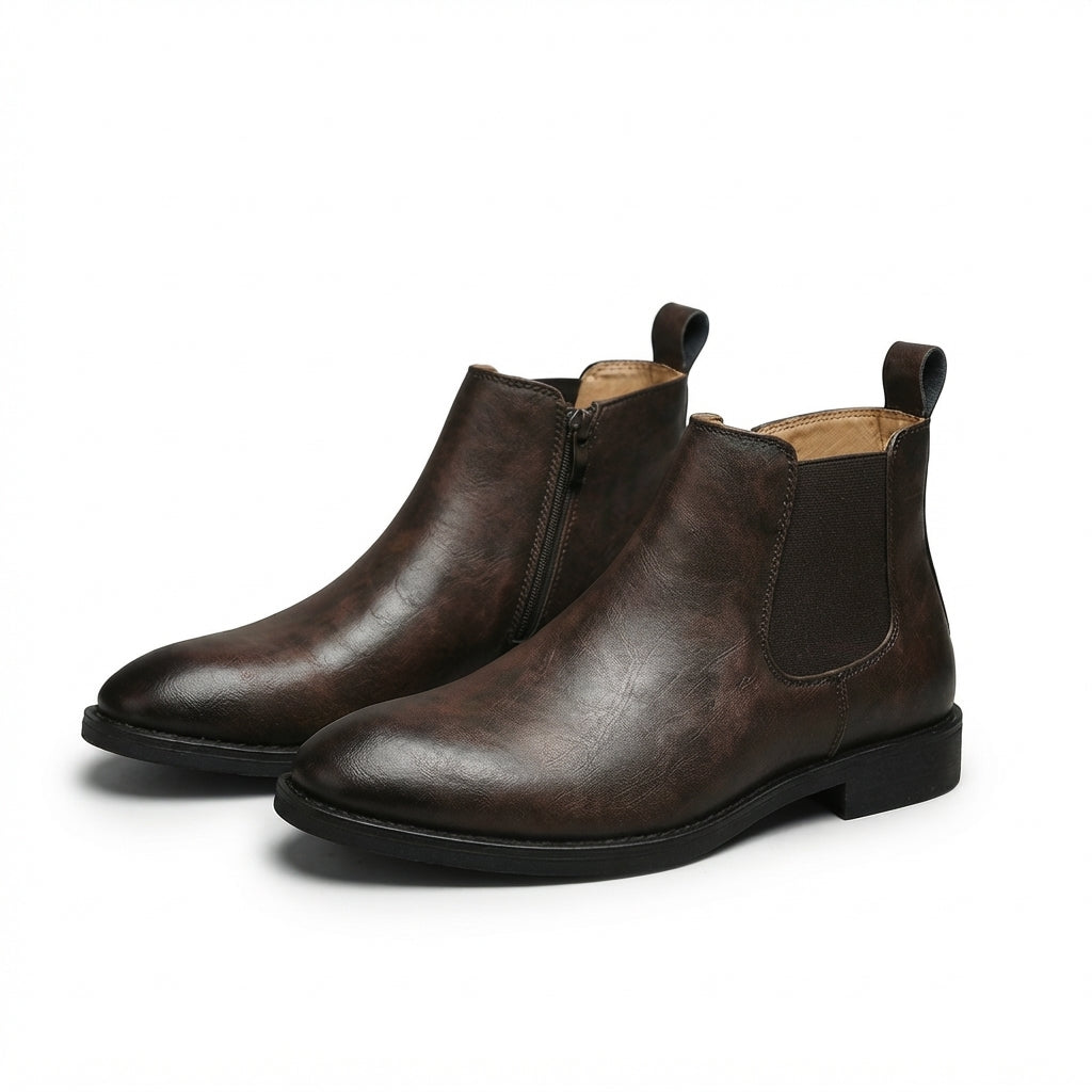 Men's Leather Chelsea Boots