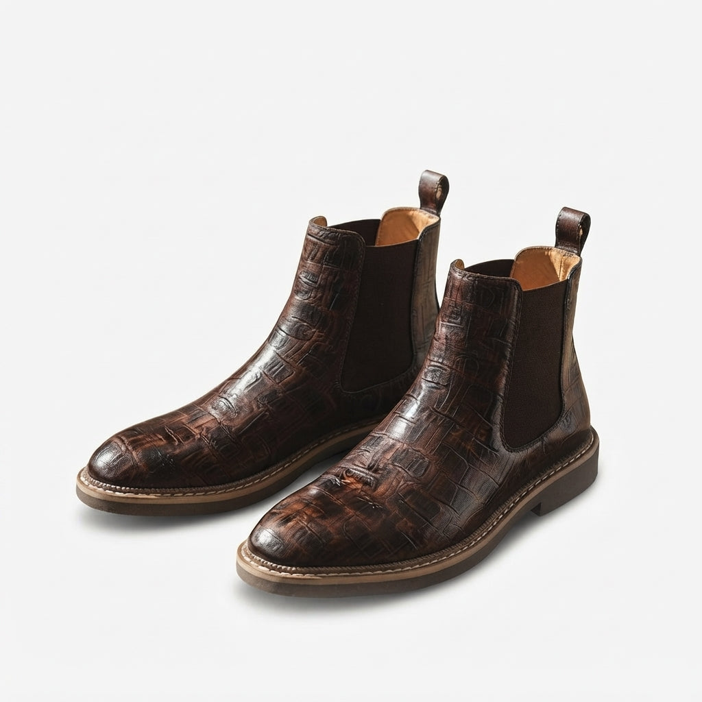 Men's Classic Leather Chelsea Boots