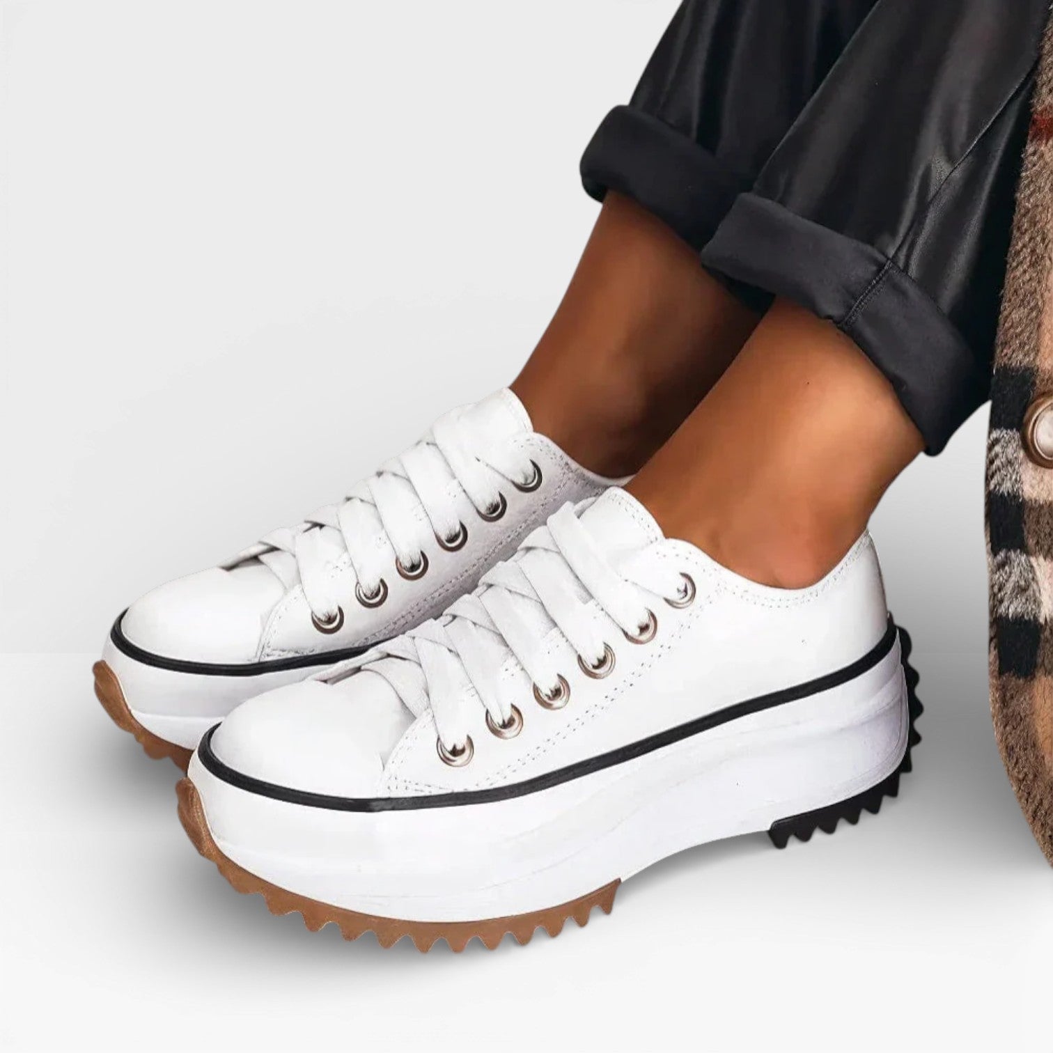 Women’s High Sole Comfort Sneakers – Daily Wear