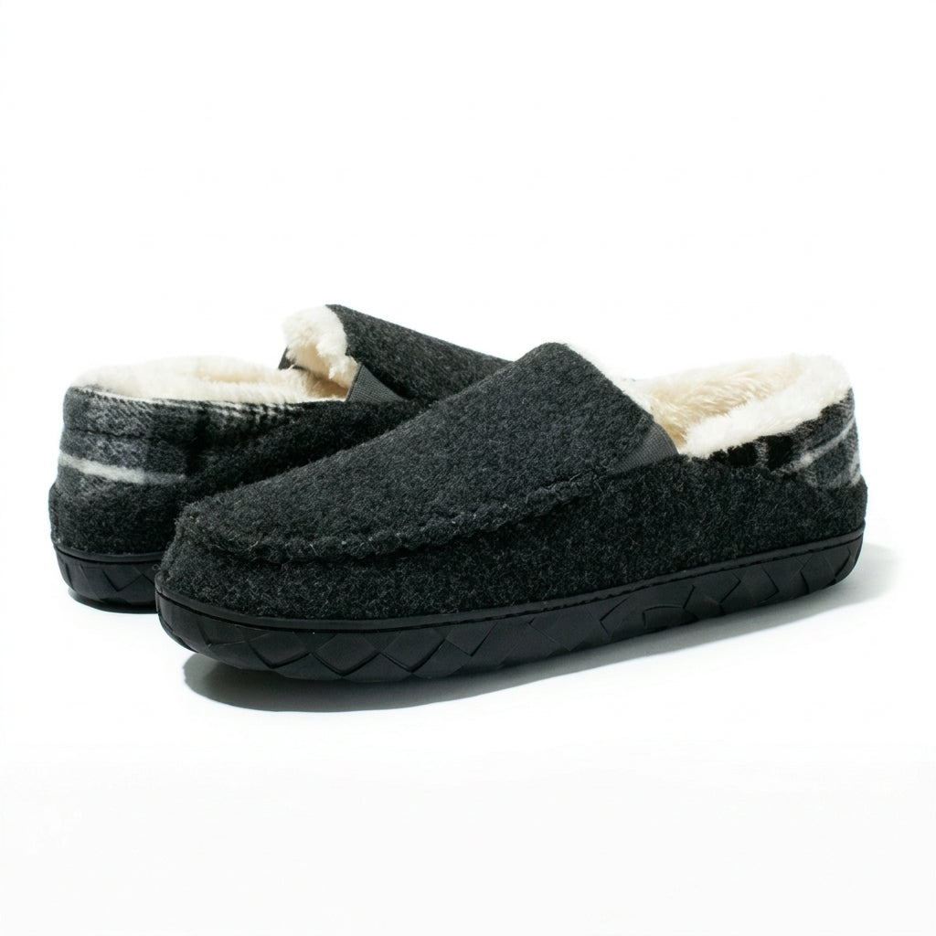 Men's Cosy Moccasin Slippers