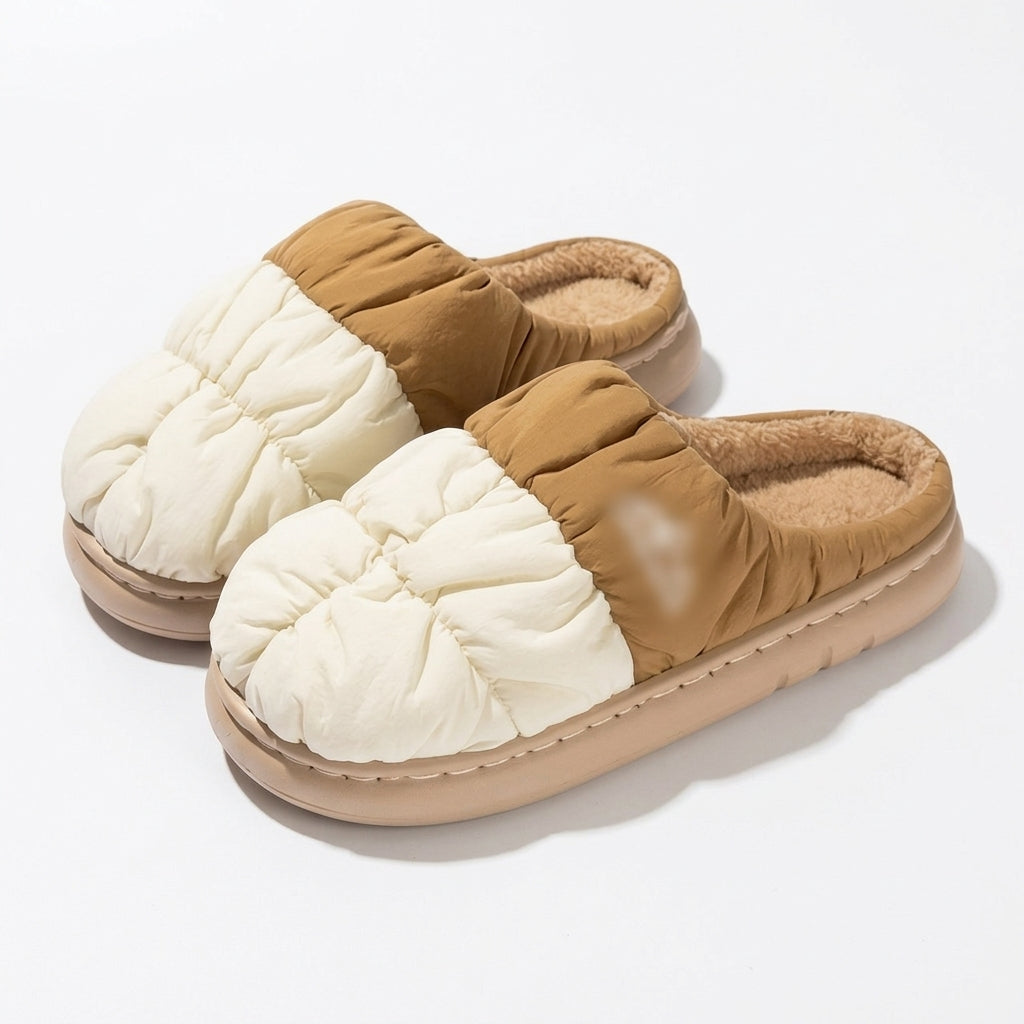 Women's Cosy Quilted Puffer Slippers