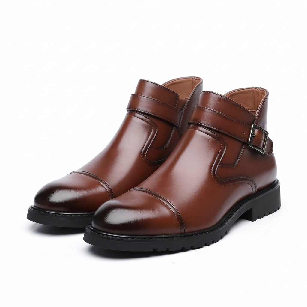 Men's Polished Ankle Boots