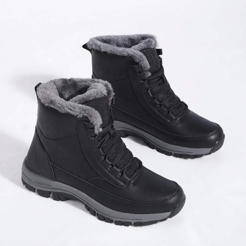 Men's Cosy Lace-Up Ankle Boots