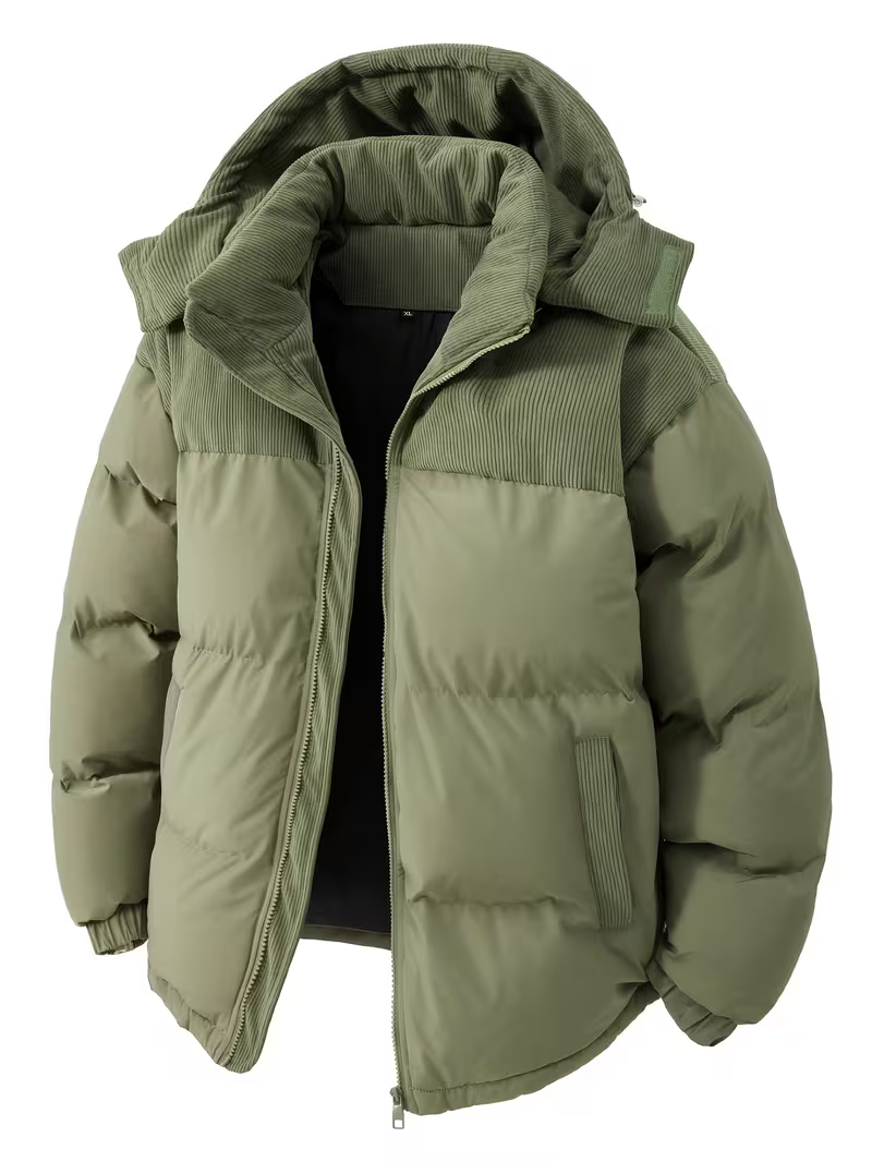 Men's Cosy Hooded Winter Puffer Jacket