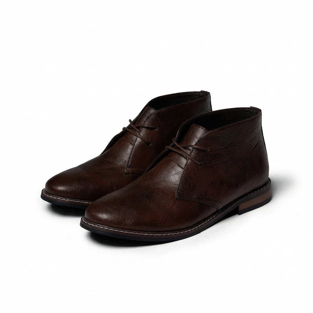 Men's Classic Leather Chukka Boots