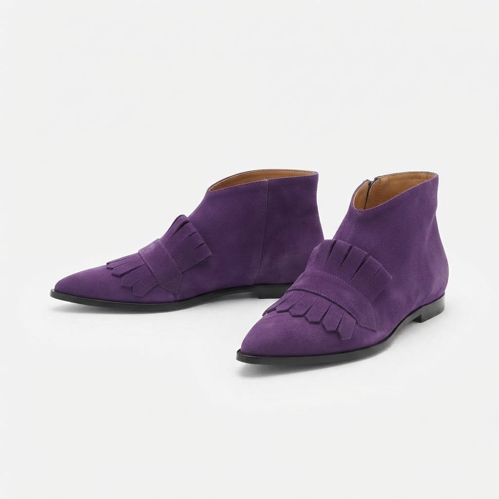 Women's Sophisticated Suede Ankle Boots