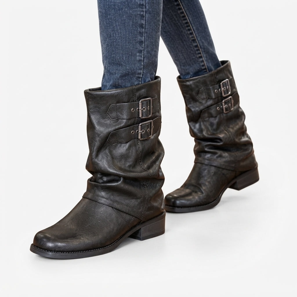 Women's Effortless Slouch Biker Boots
