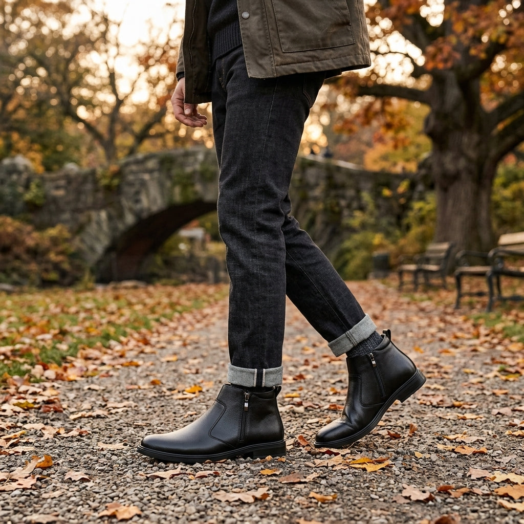 Men's Cosy Ankle Boots