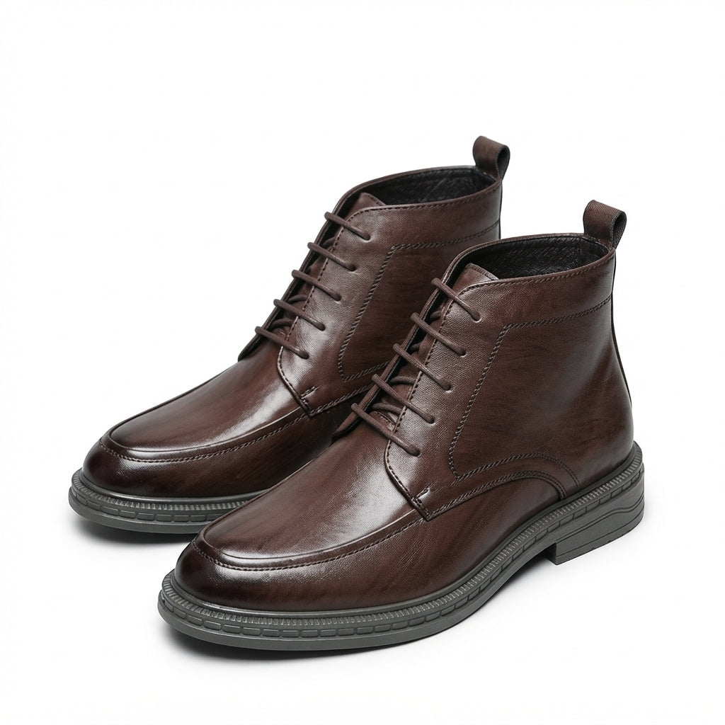 Men's Classic Leather Ankle Boots