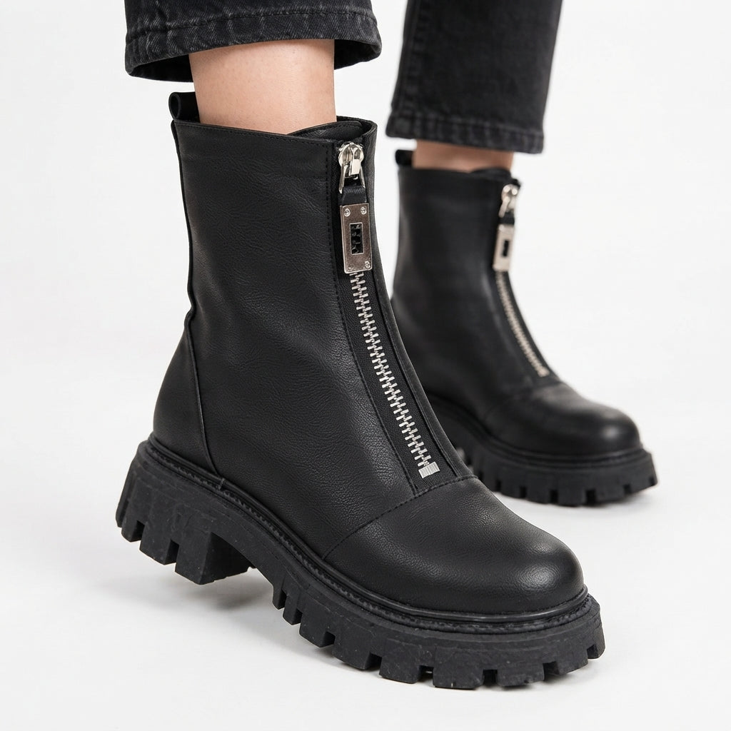 Women's Chic Platform Ankle Boots