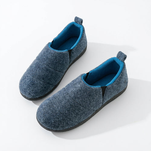 Men's Cosy Closed-Toe Winter Slippers