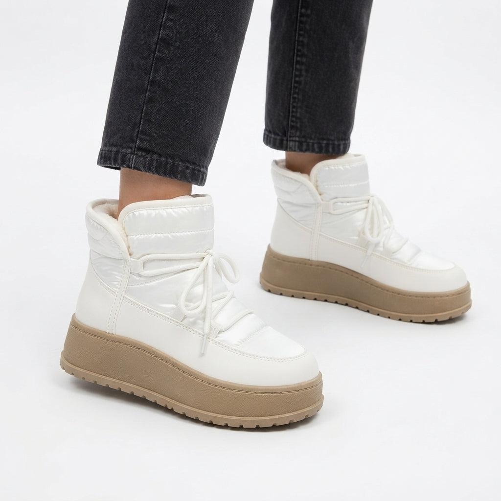 Women's Cosy Platform Ankle Boots