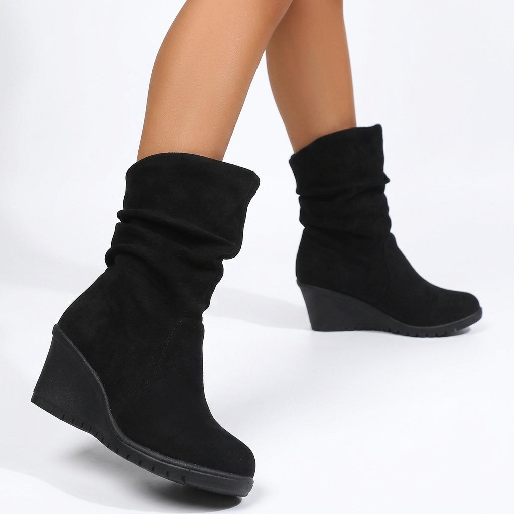 Women's Cosy Slouch Platform Boots