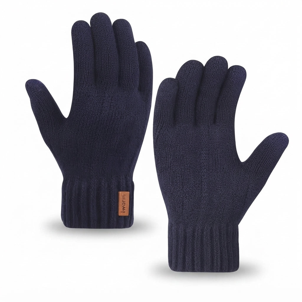 Unisex Cosy Touchscreen Knit Gloves