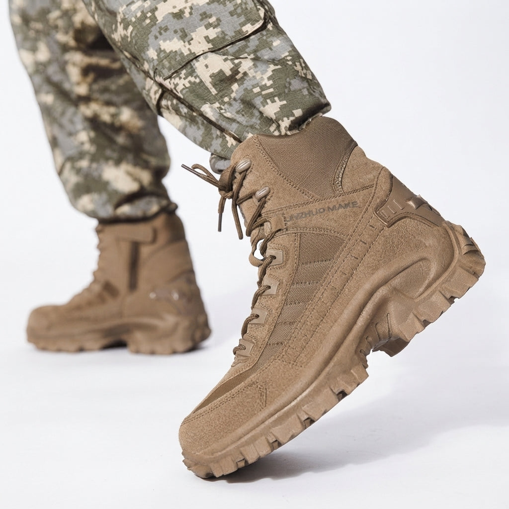 Men's Rugged Tactical Combat Boots