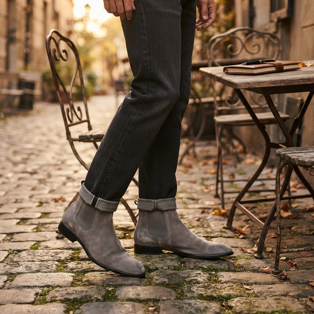 Men's Smart Leather Chelsea Boots