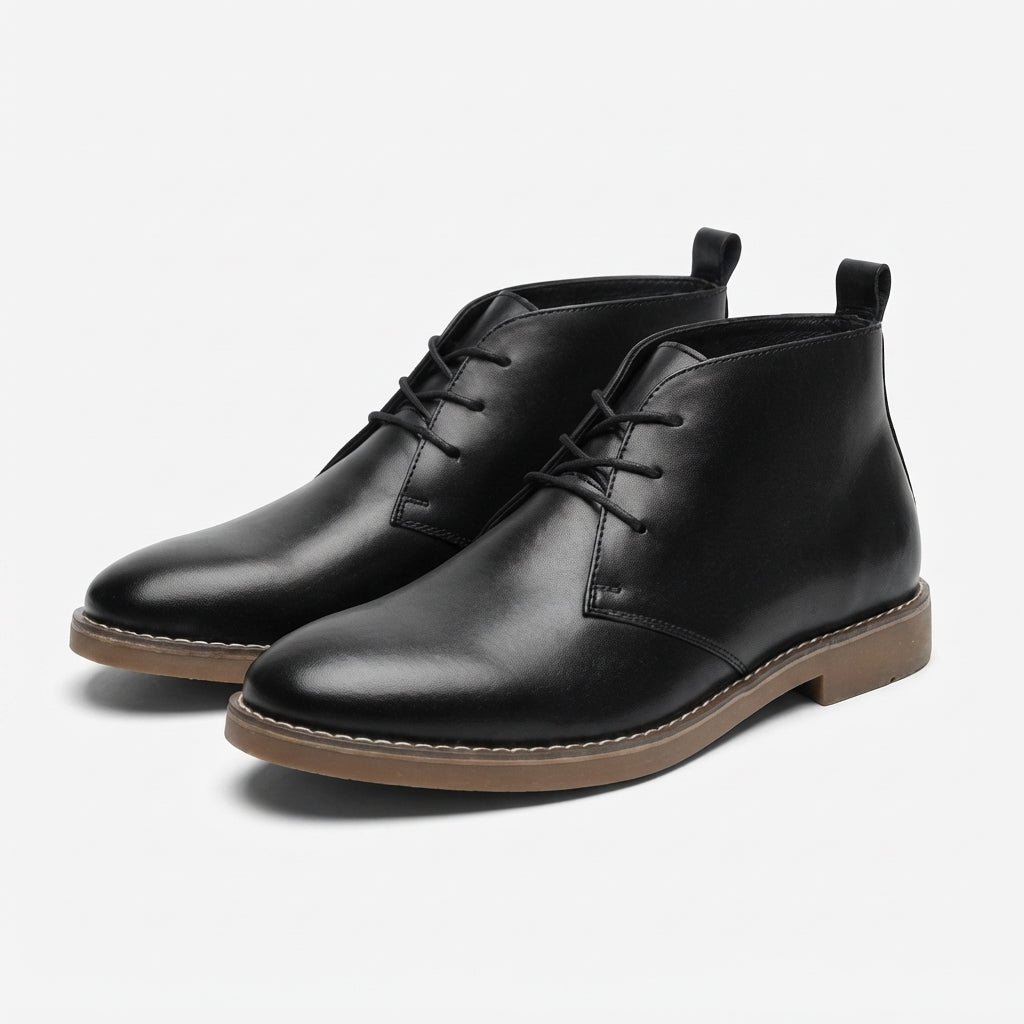 Men's Leather Desert Boots
