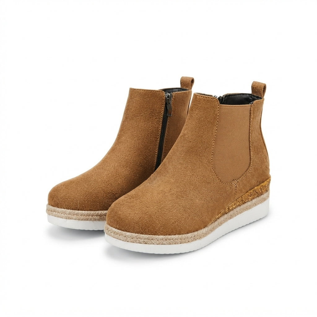 Women's Cosy Platform Chelsea Boots