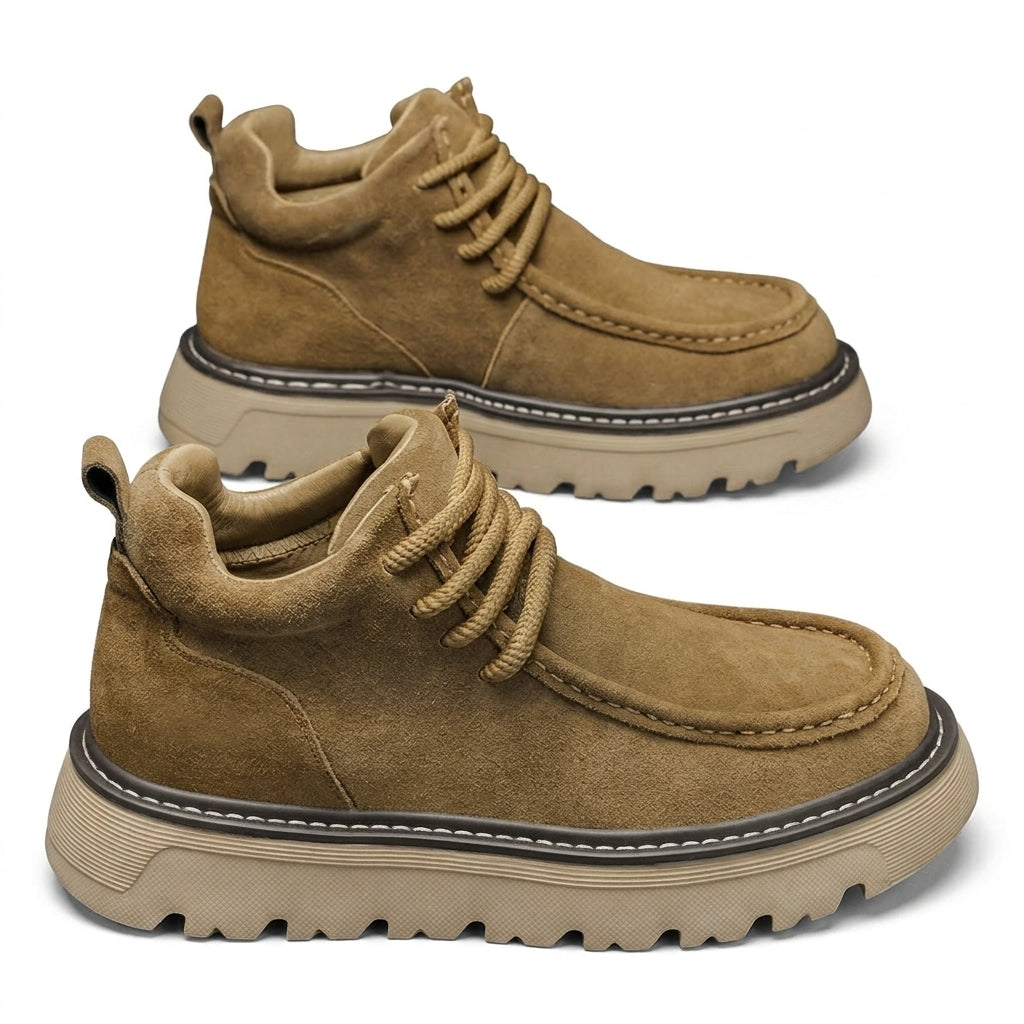 Men's Relaxed Suede Ankle Boots
