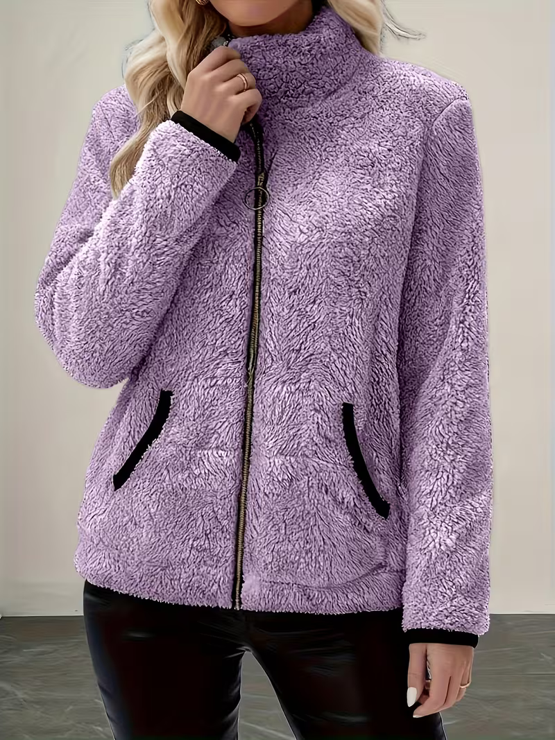 Women's Cosy Fleece Zip-Up Jacket