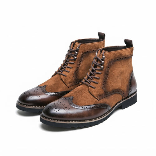 Men's Classic Leather Ankle Boots
