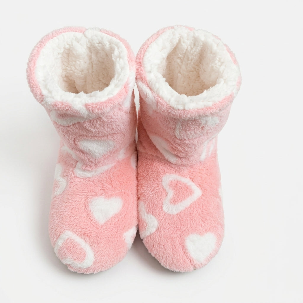 Women's Cosy Plush-Lined Slipper Boots