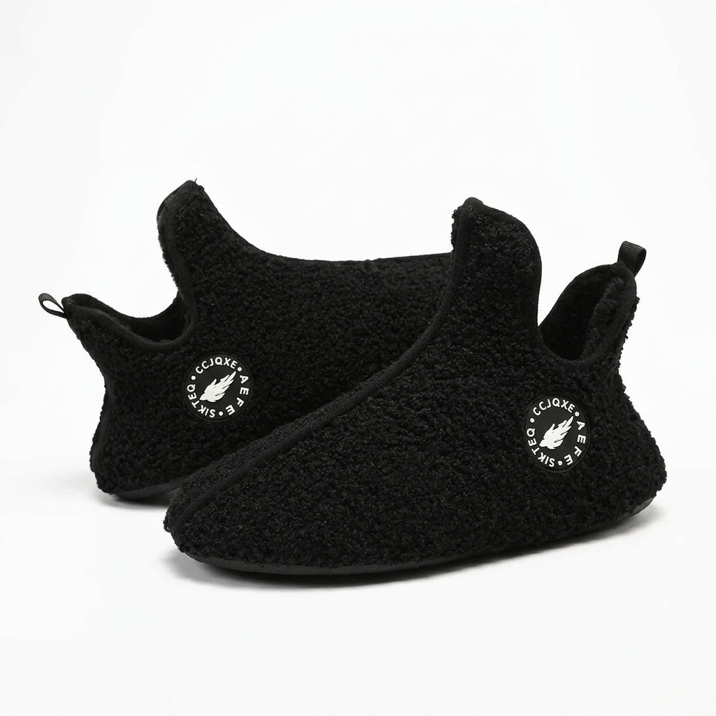 Men's Cosy Cotton-Lined Slippers