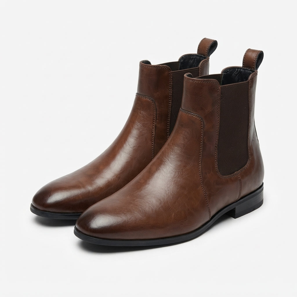 Men's Classic Leather Chelsea Boots