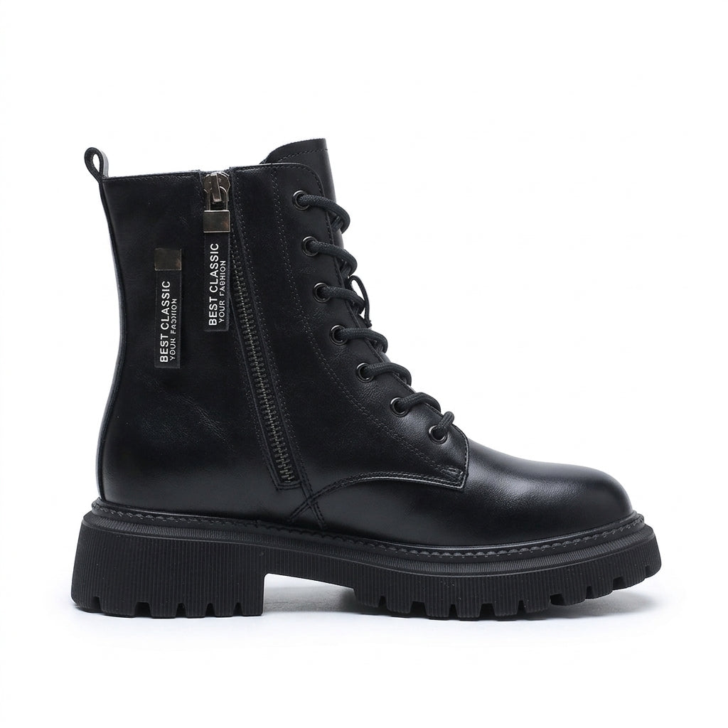 Women's Chic Platform Combat Boots