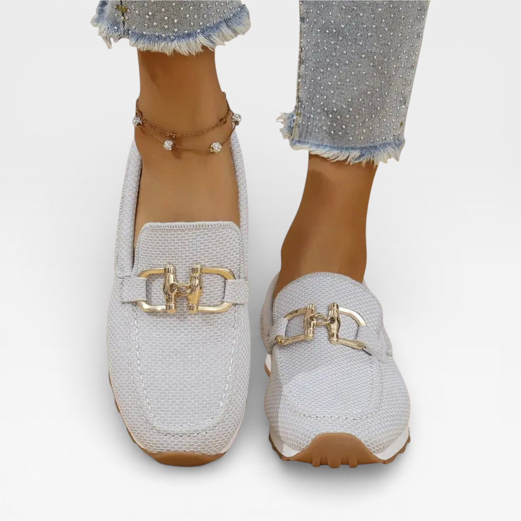 Women’s Mesh Slip-On Loafers – Casual Lightweight Summer Shoes
