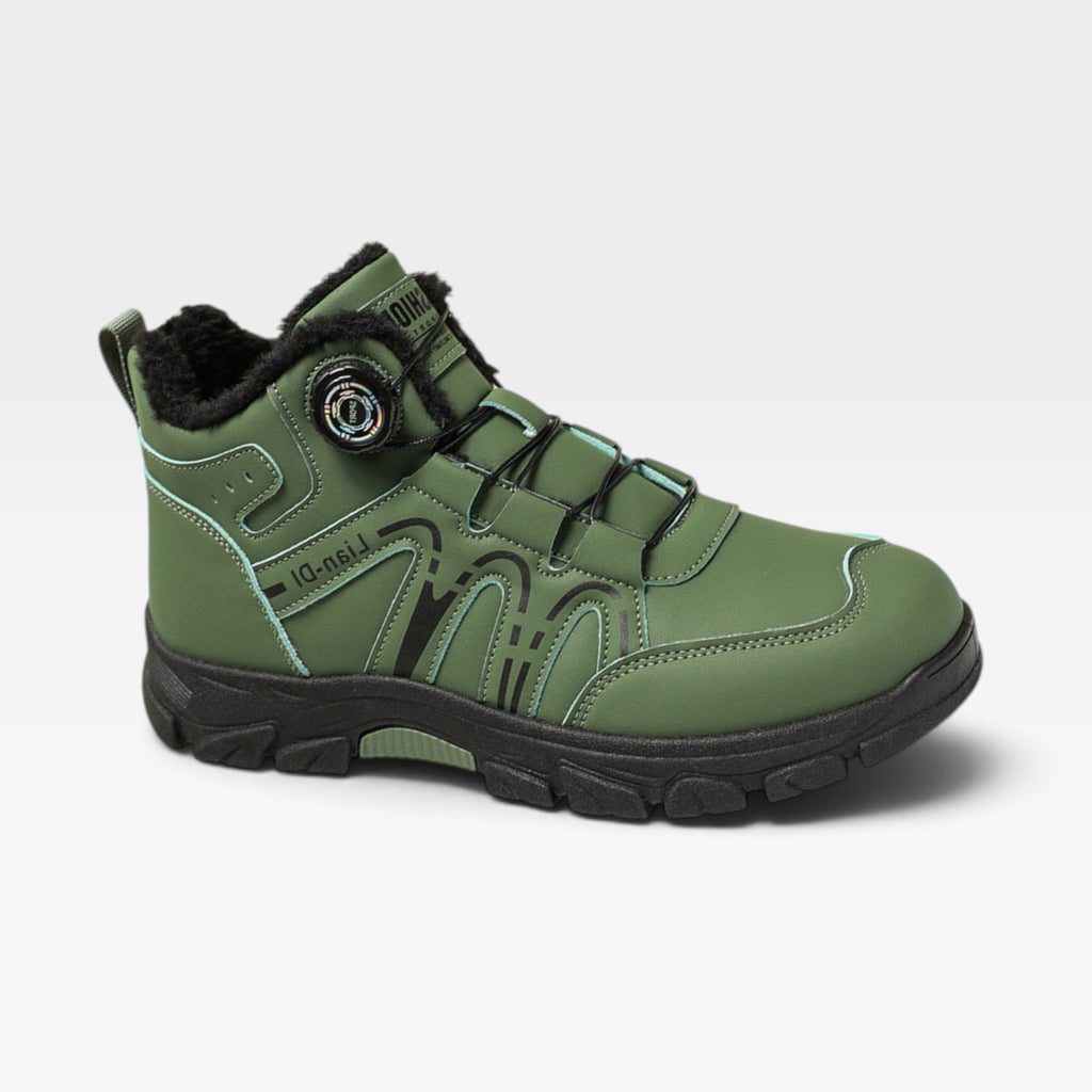 Men's Leather Insulated Winter Boots