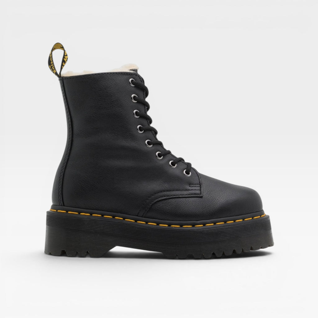 Women's Platform Combat Boots – Chunky Sole Lace Up Ankle Boots
