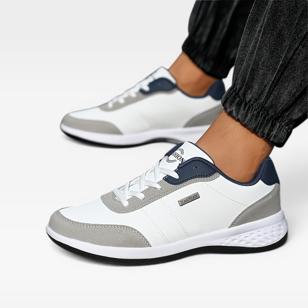 Men's Lightweight Trainers – Comfortable Lace Up Walking Sneakers
