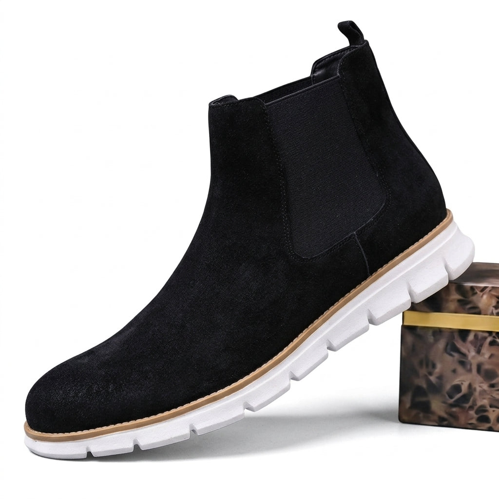 Men's Easygoing Suede Chelsea Boots