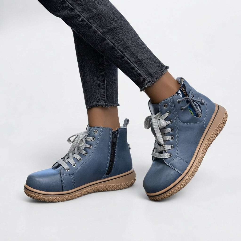 Women's Cosy Lace-Up Ankle Boots