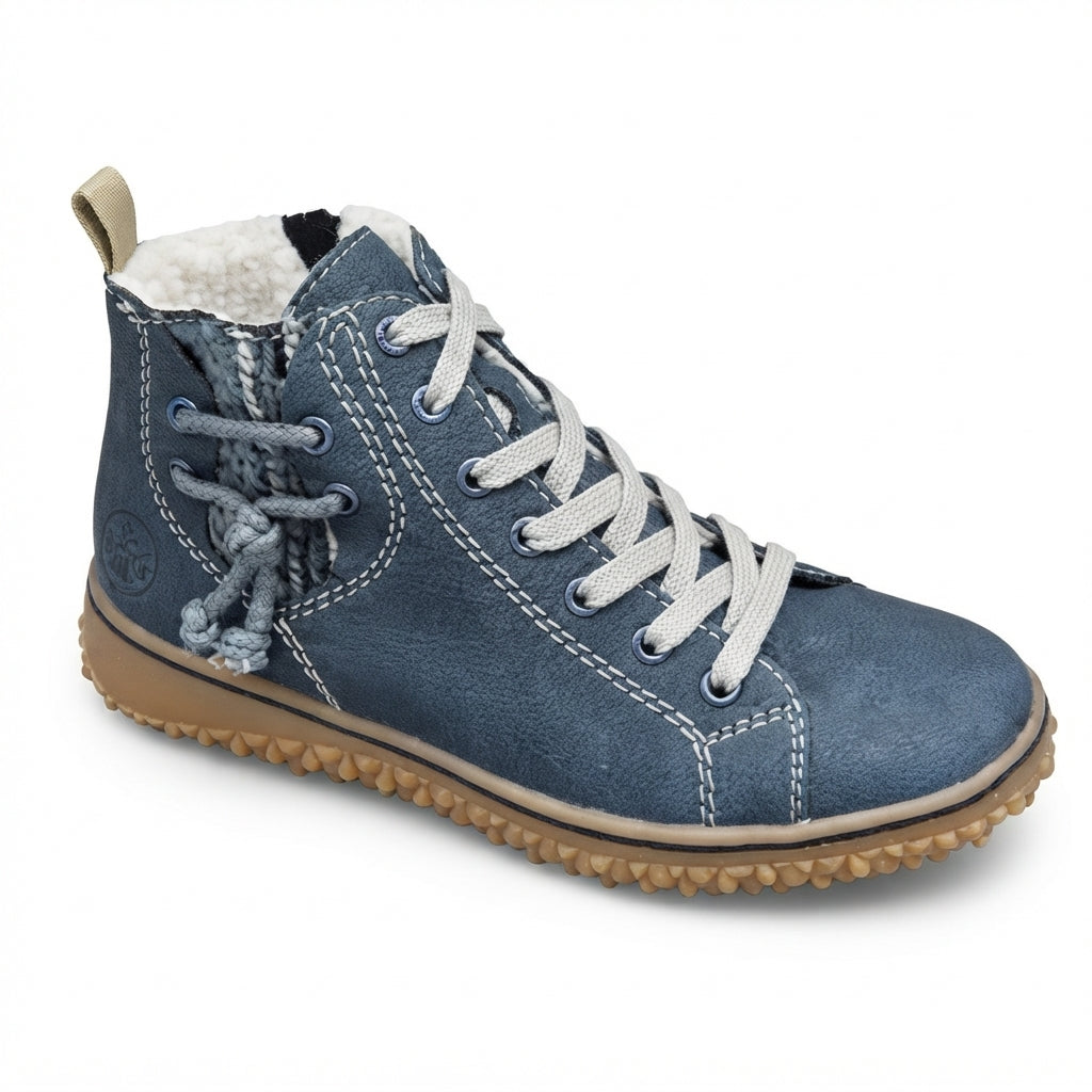 Women's Cosy Elegant Combat Ankle Boots