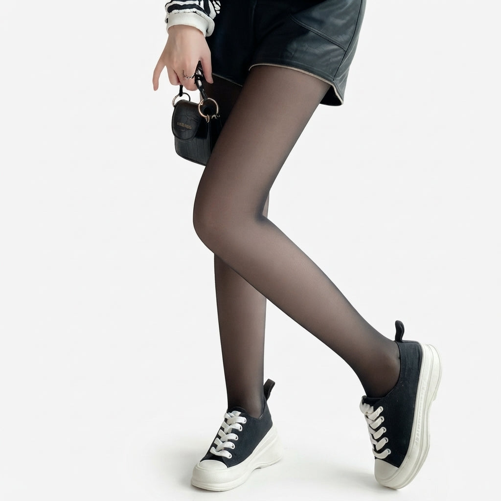 Women's Cosy Fleece-Lined Thermal Tights