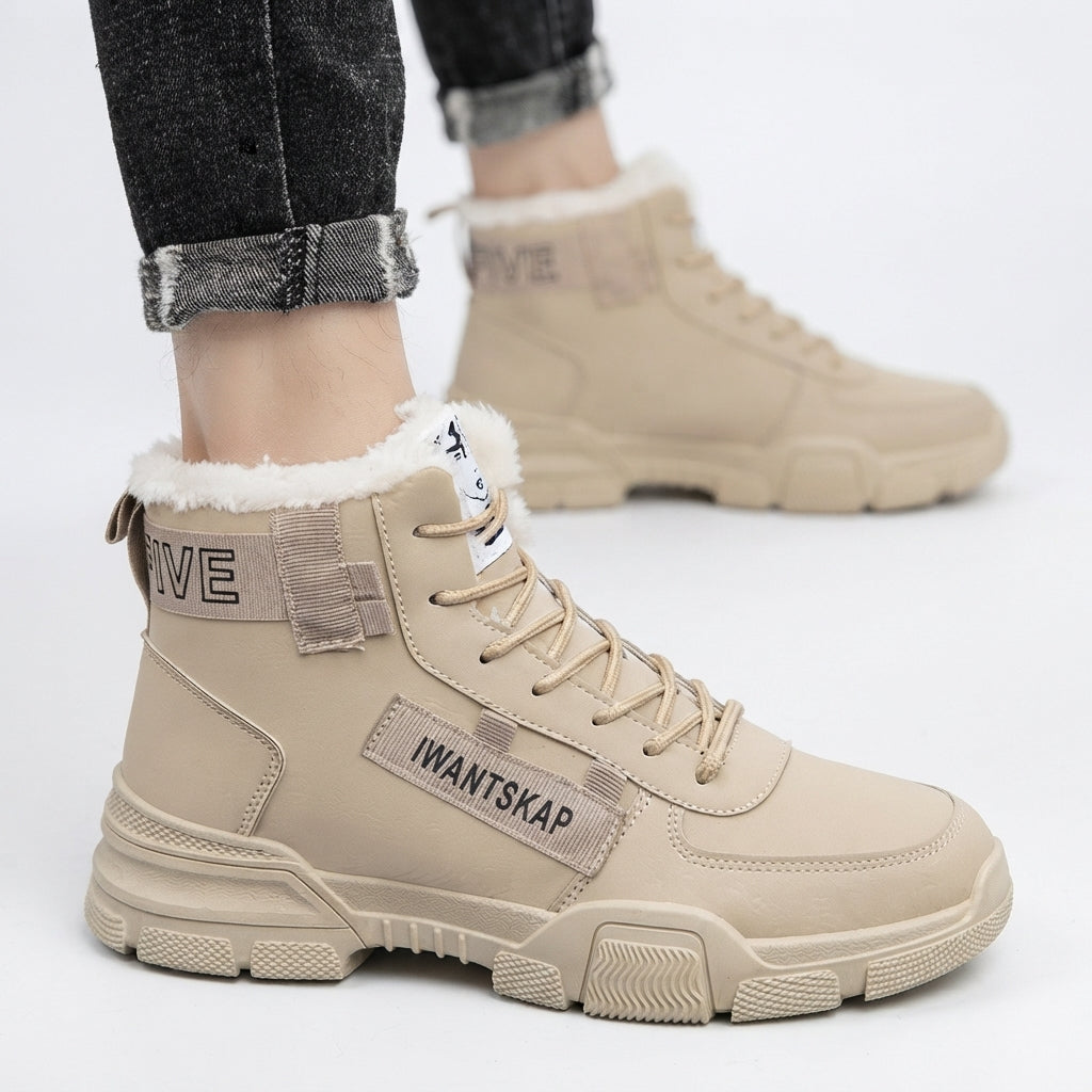 Men's Cosy Combat Boots