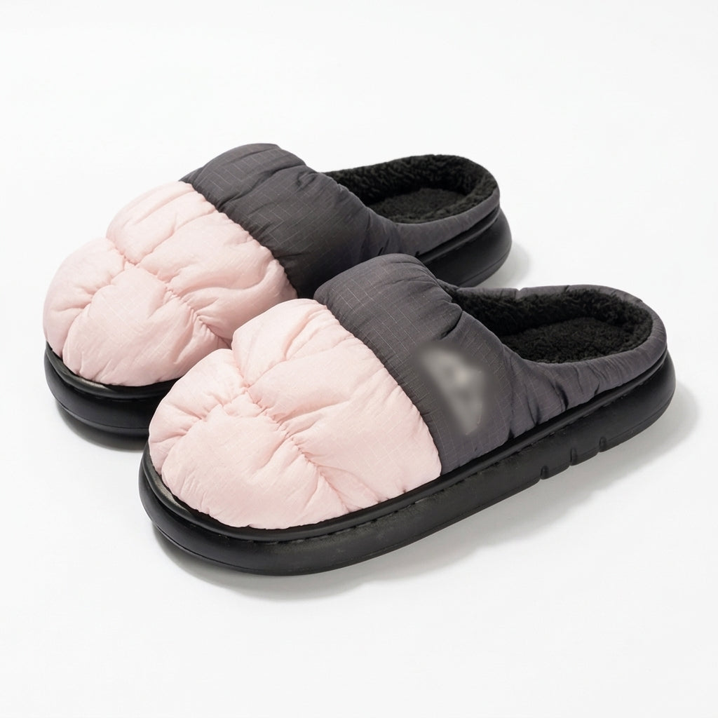 Women's Cosy Quilted Puffer Slippers