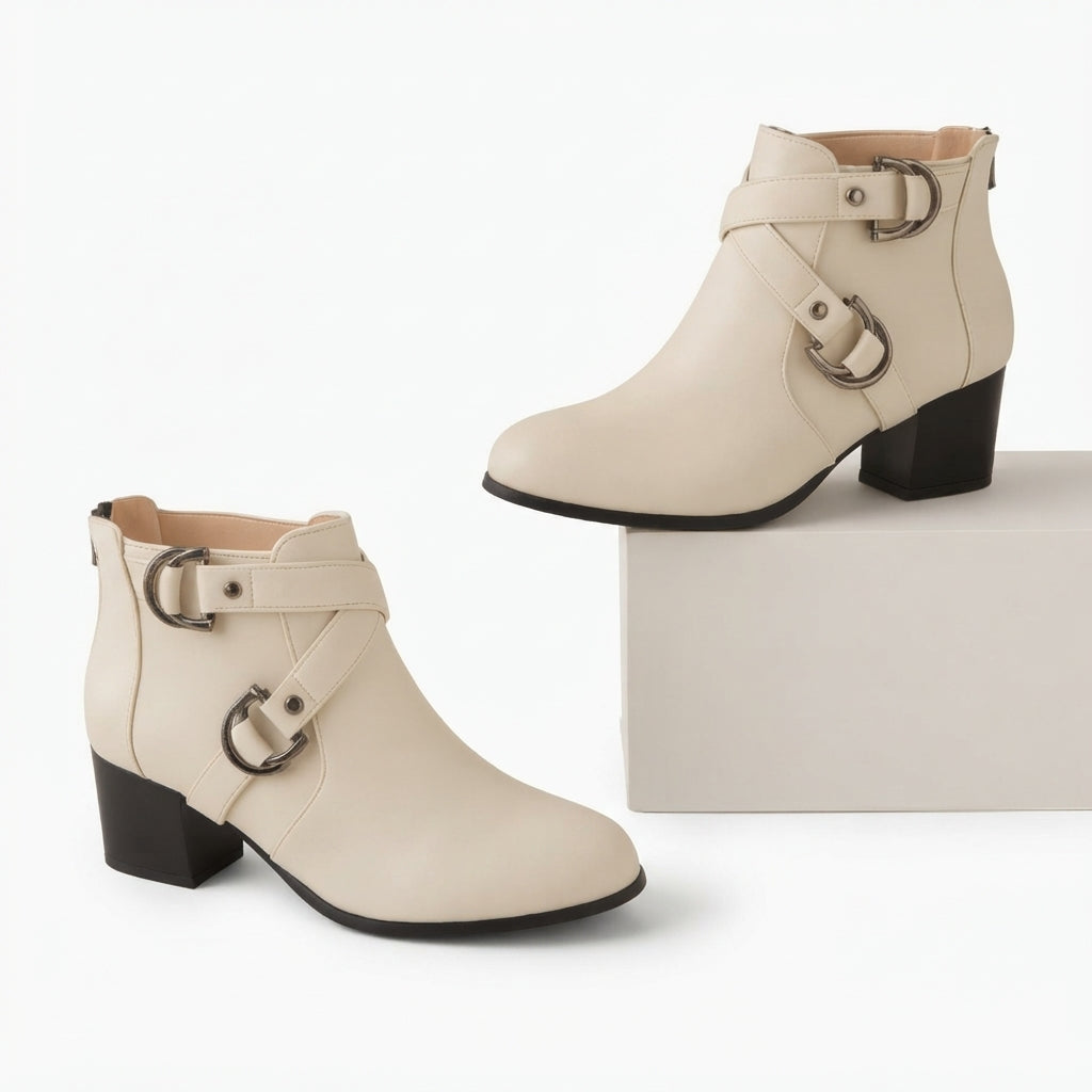 Women's Chic Heeled Ankle Boots